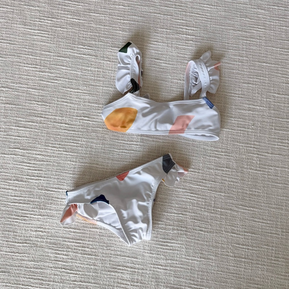 Colorful Kids Swim Bikini